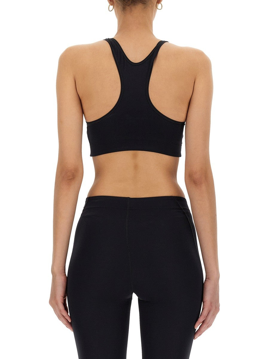 JIL SANDER CROP TOP WITH LOGO