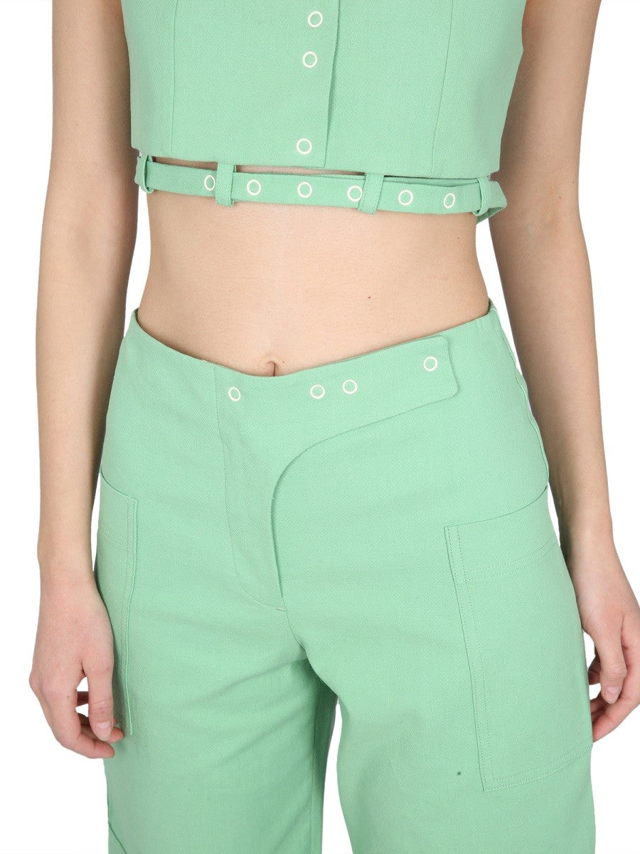 GANNI CROP TOP