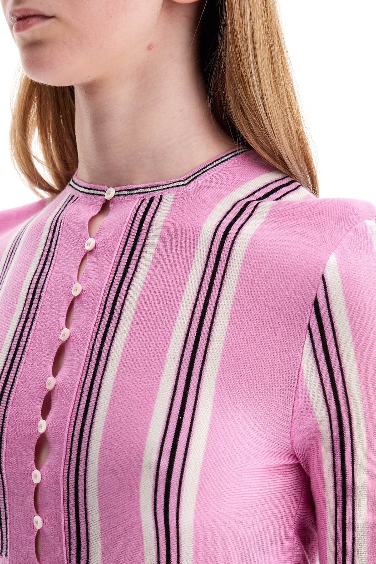 JACQUEMUS 'cropped beach cardigan'