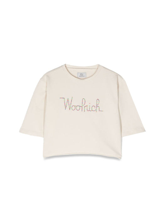 Woolrich cropped crewneck