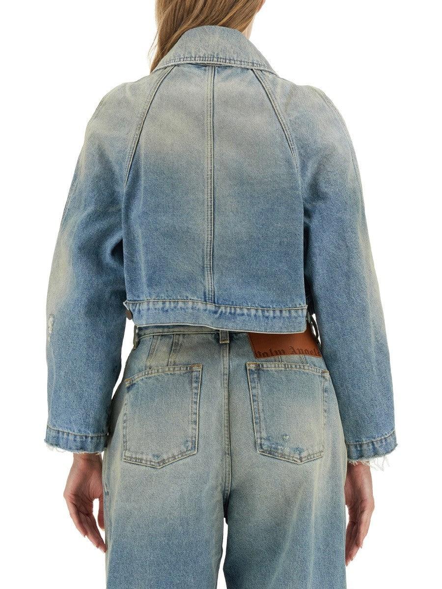 Palm Angels CROPPED FIT JACKET