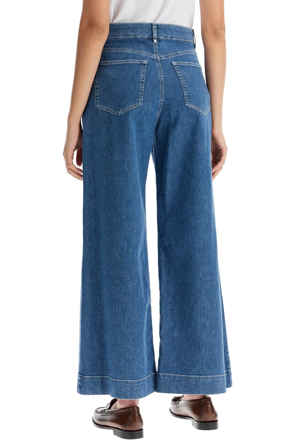 'S MAX MARA 'cropped flared jeans by