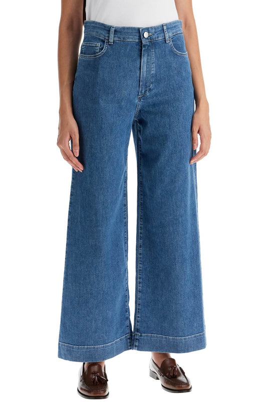 'S MAX MARA 'cropped flared jeans by