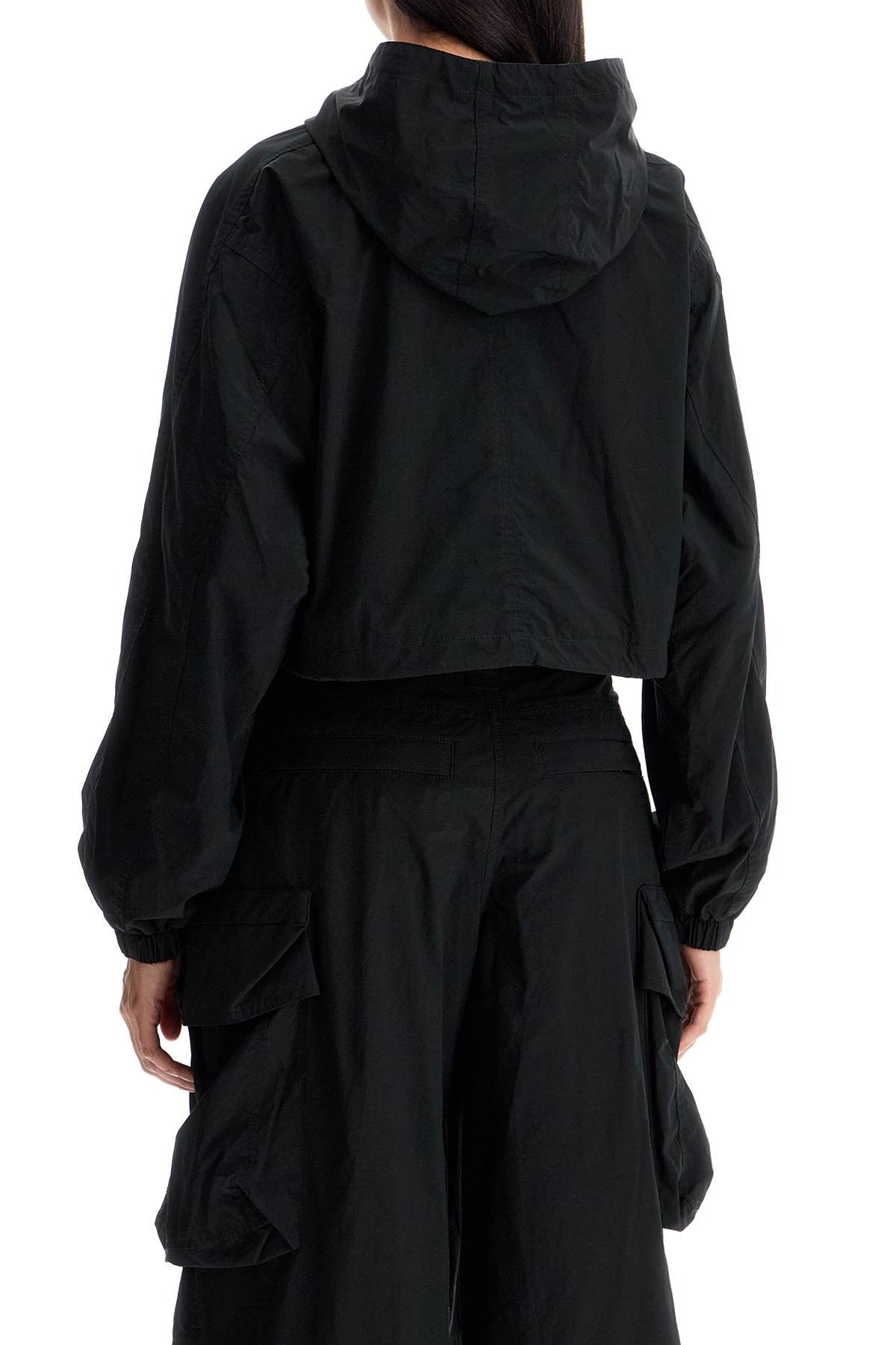 Alexander Wang cropped hooded jacket with