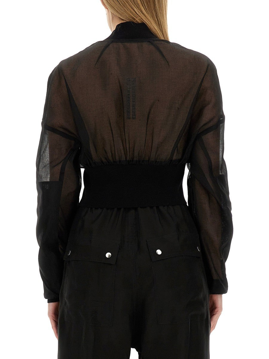 RICK OWENS CROPPED JACKET