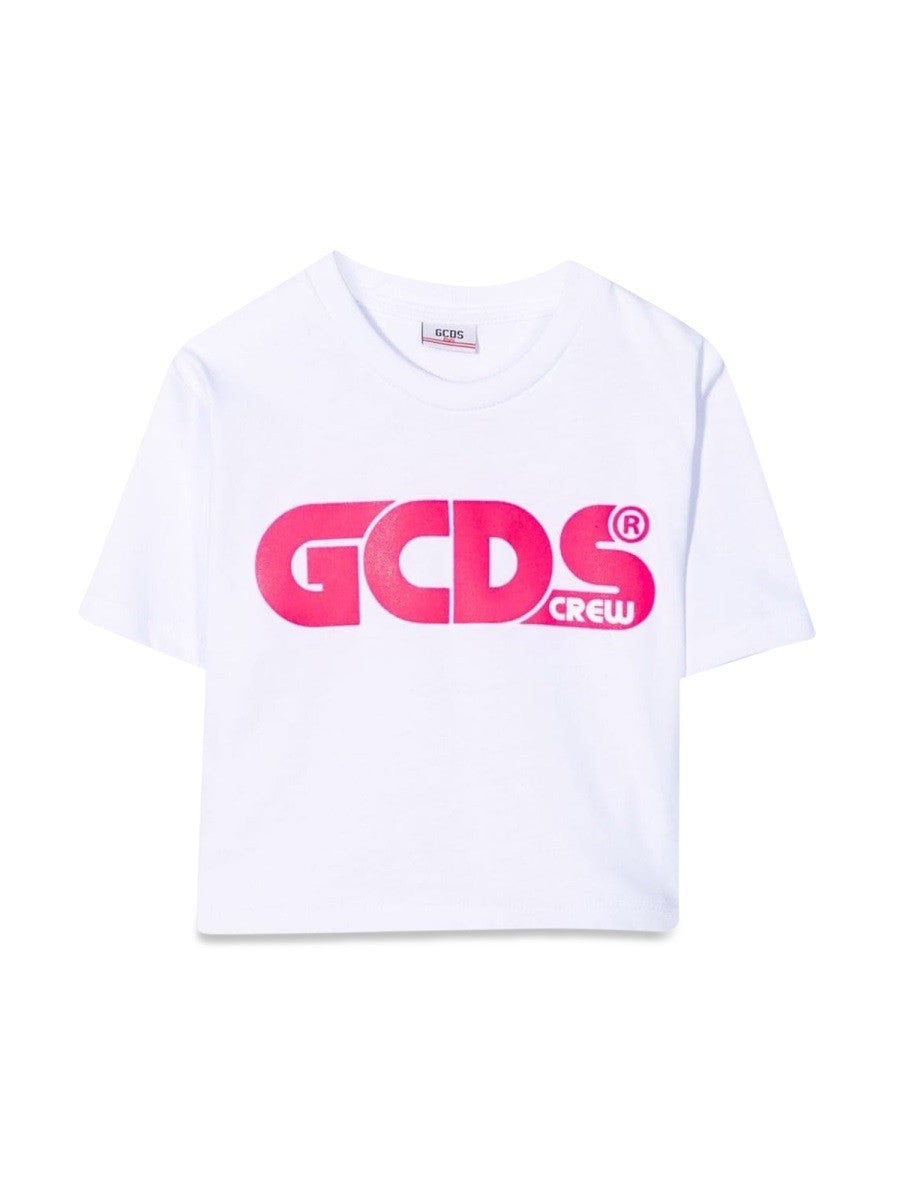 gcds CROPPED JERSEY T-SHIRT GIRL