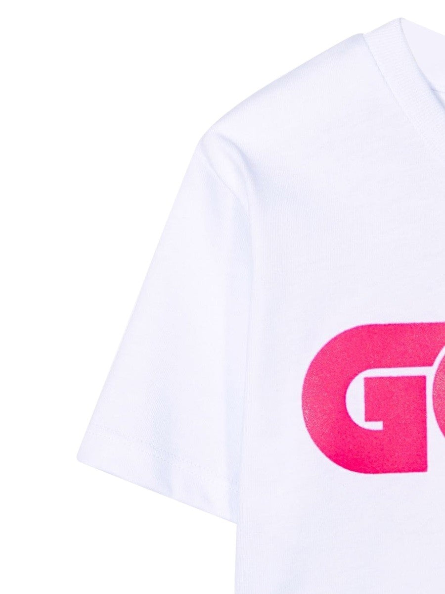 gcds CROPPED JERSEY T-SHIRT GIRL