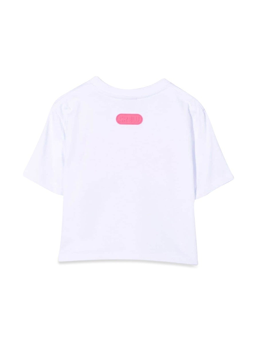 gcds CROPPED JERSEY T-SHIRT GIRL