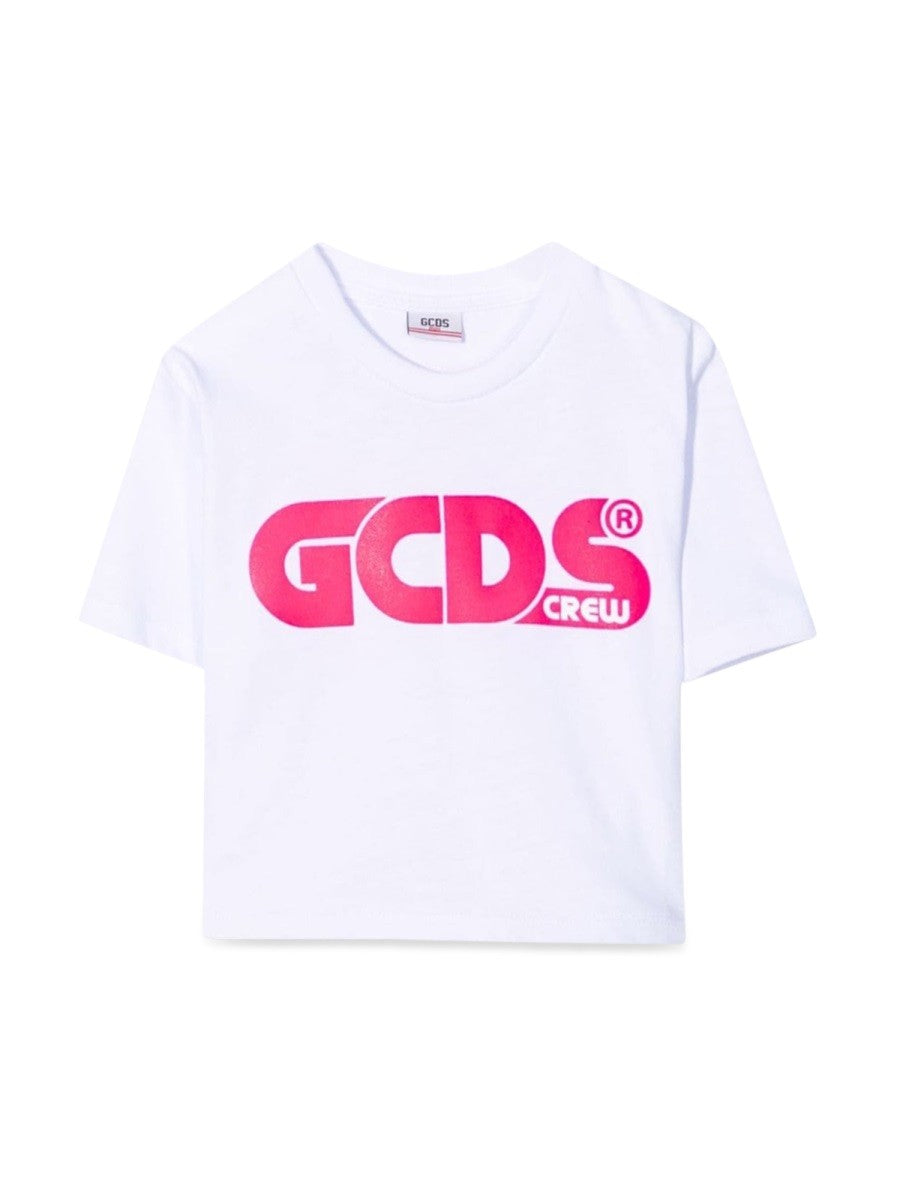 gcds CROPPED JERSEY T-SHIRT GIRL