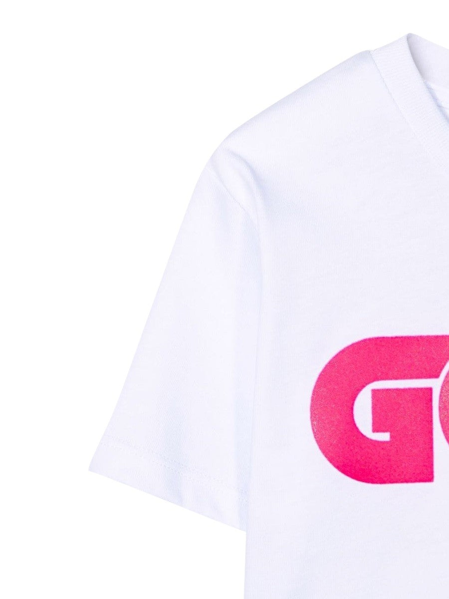 gcds CROPPED JERSEY T-SHIRT GIRL