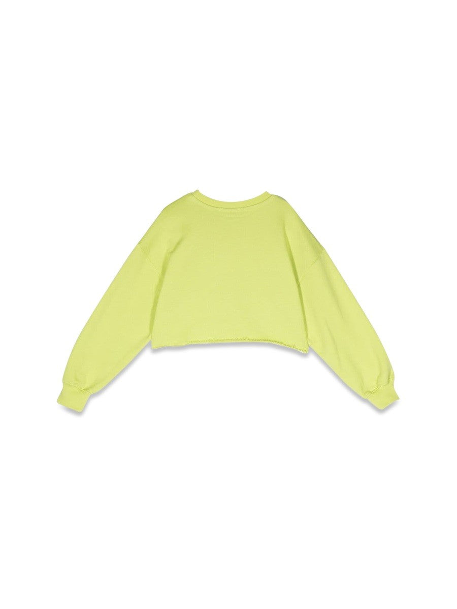 msgm CROPPED SWEATSHIRT