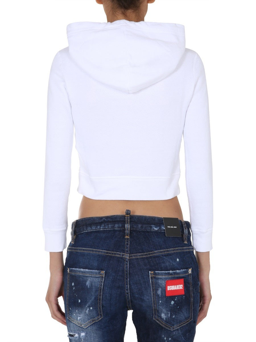 Dsquared CROPPED SWEATSHIRT