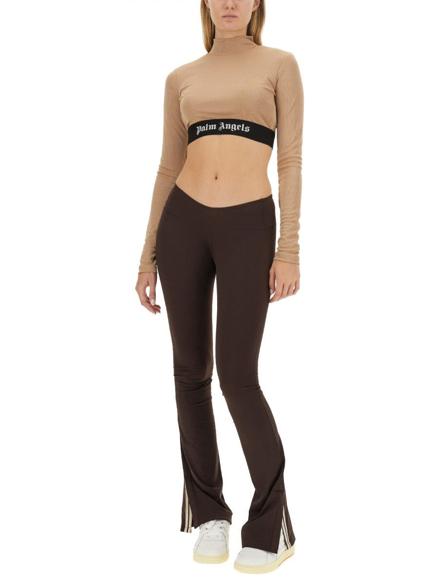 Palm Angels CROPPED TOP WITH LOGO