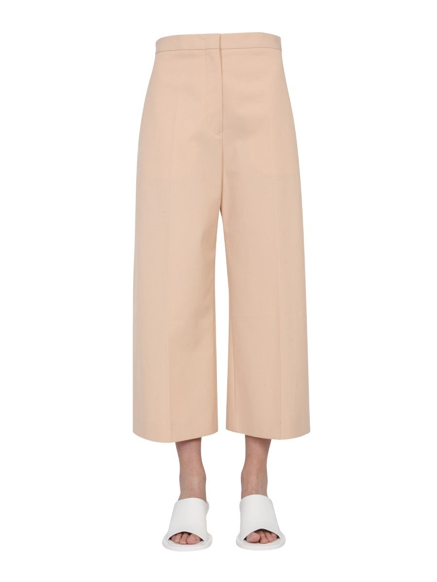 JIL SANDER CROPPED TROUSERS