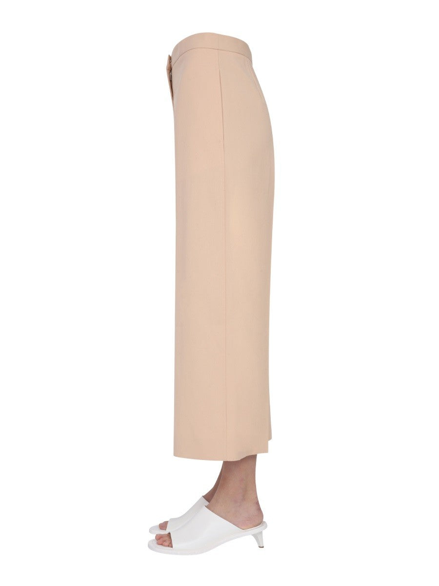 JIL SANDER CROPPED TROUSERS