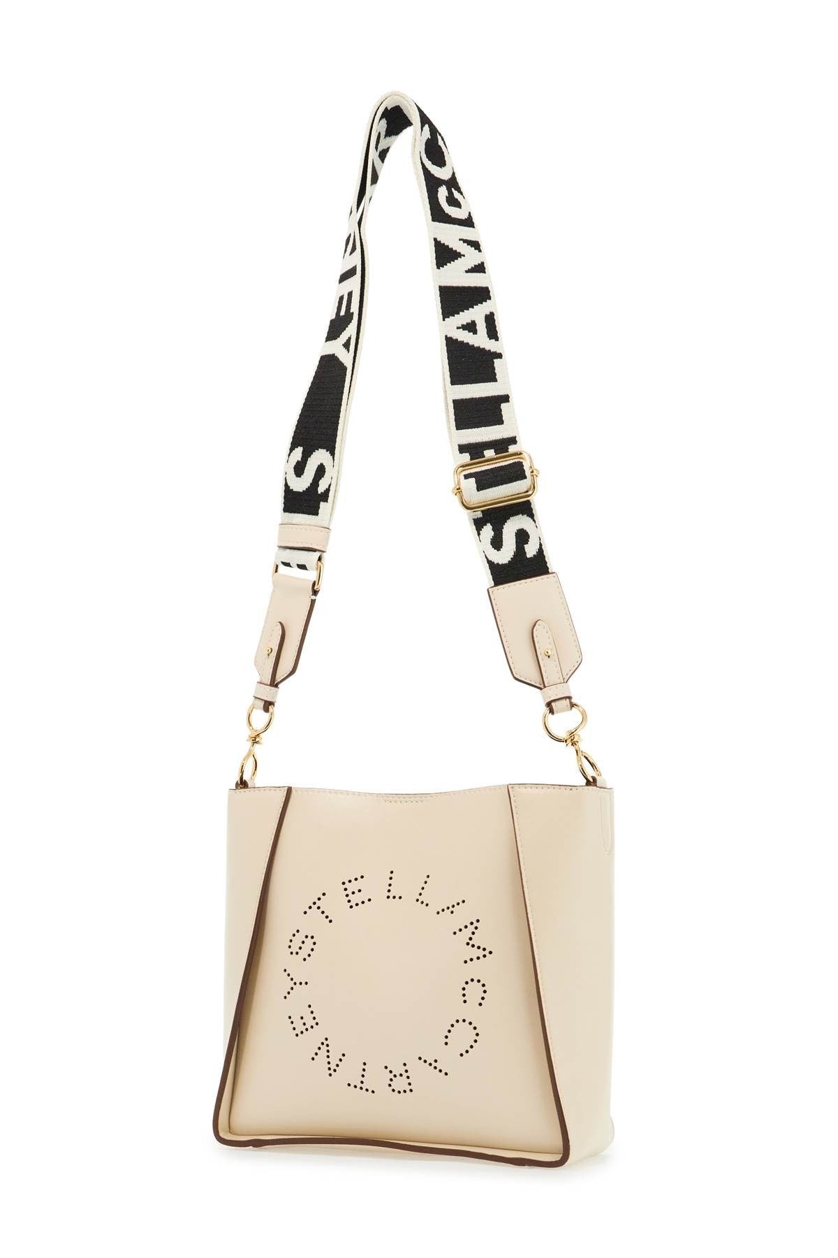 stella mccartney crossbody bag with perforated stella logo