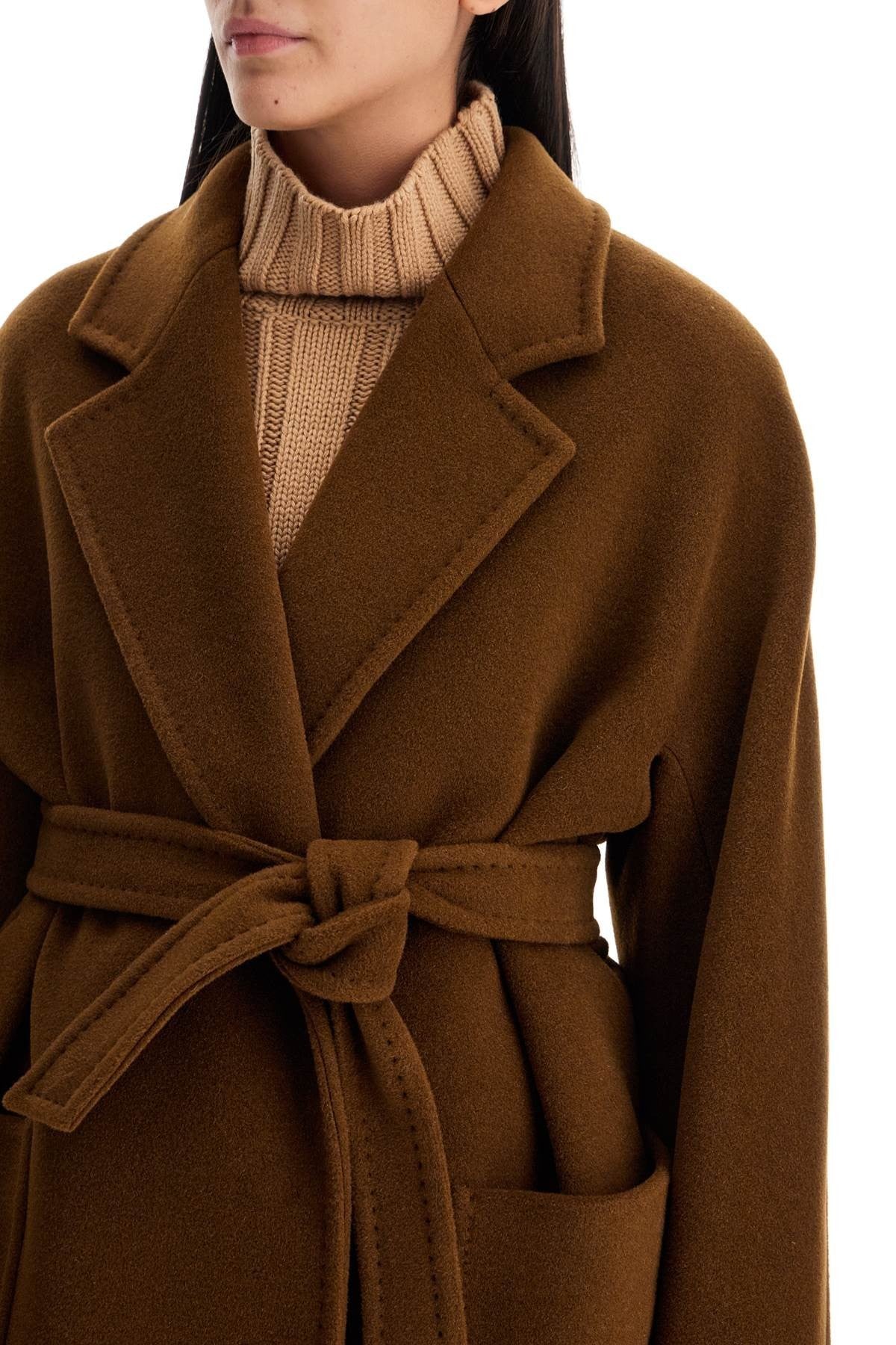 Max Mara 'current' wrap coat