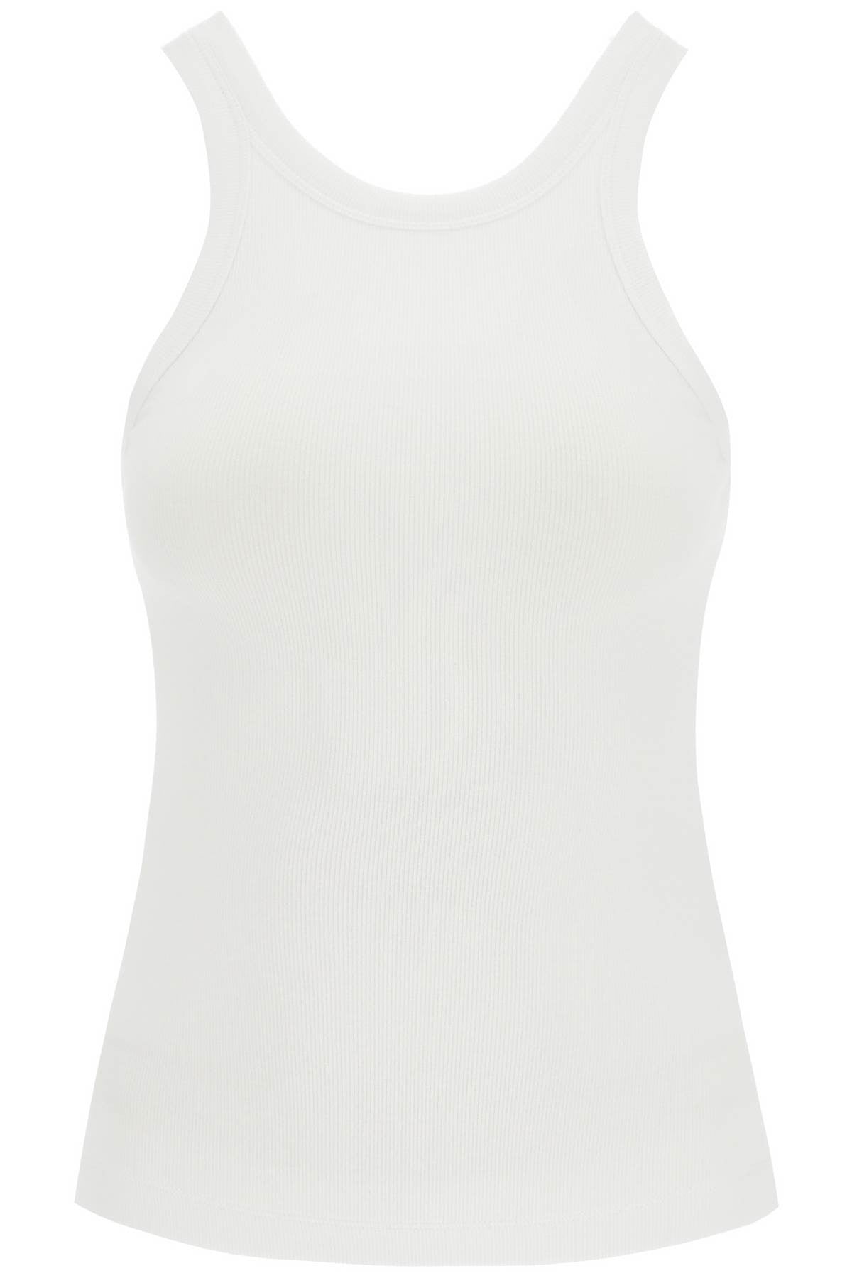 TOTEME curved rib tank top