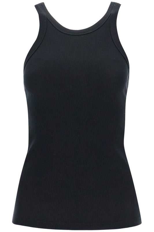 TOTEME curved rib tank top