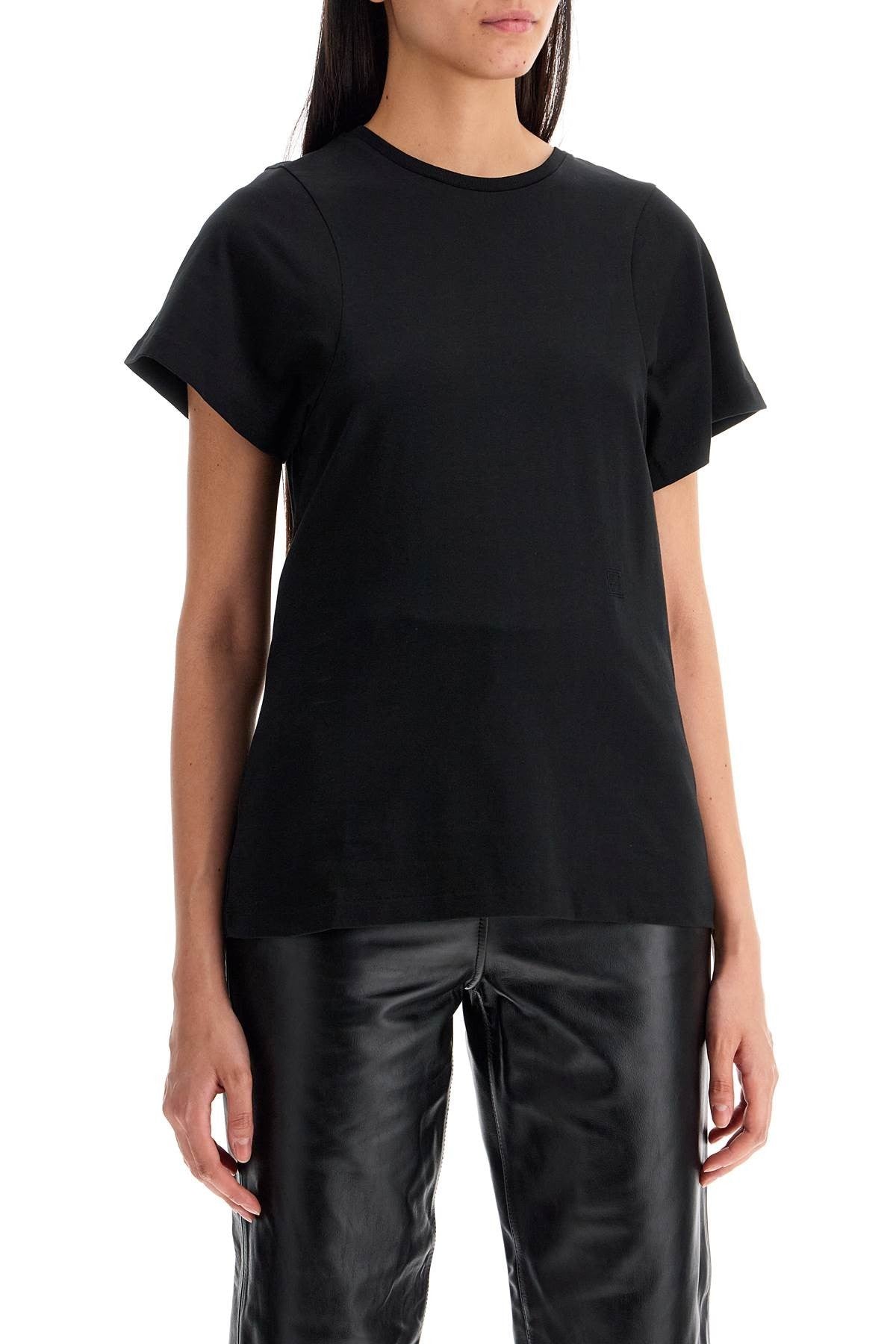 TOTEME curved seam t-shirt