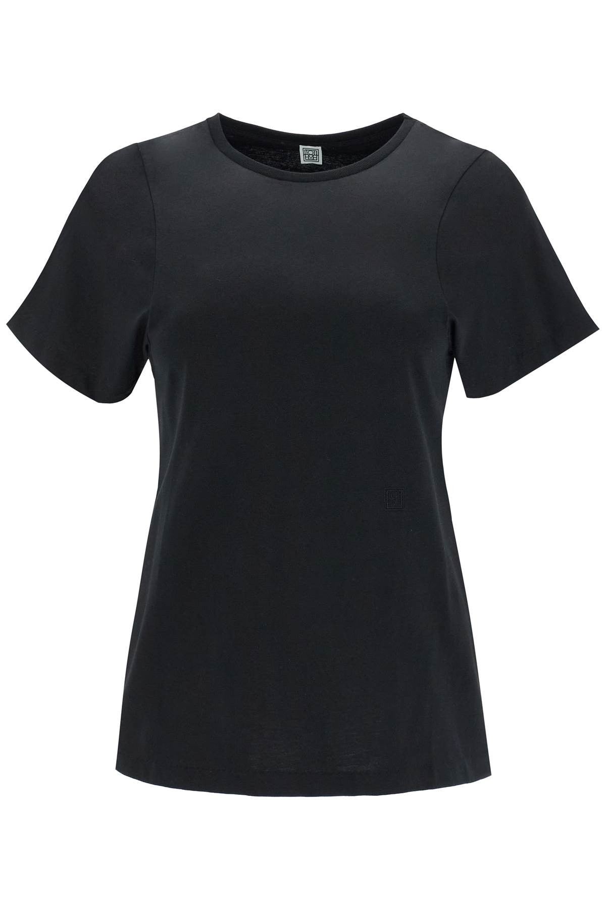 TOTEME curved seam t-shirt