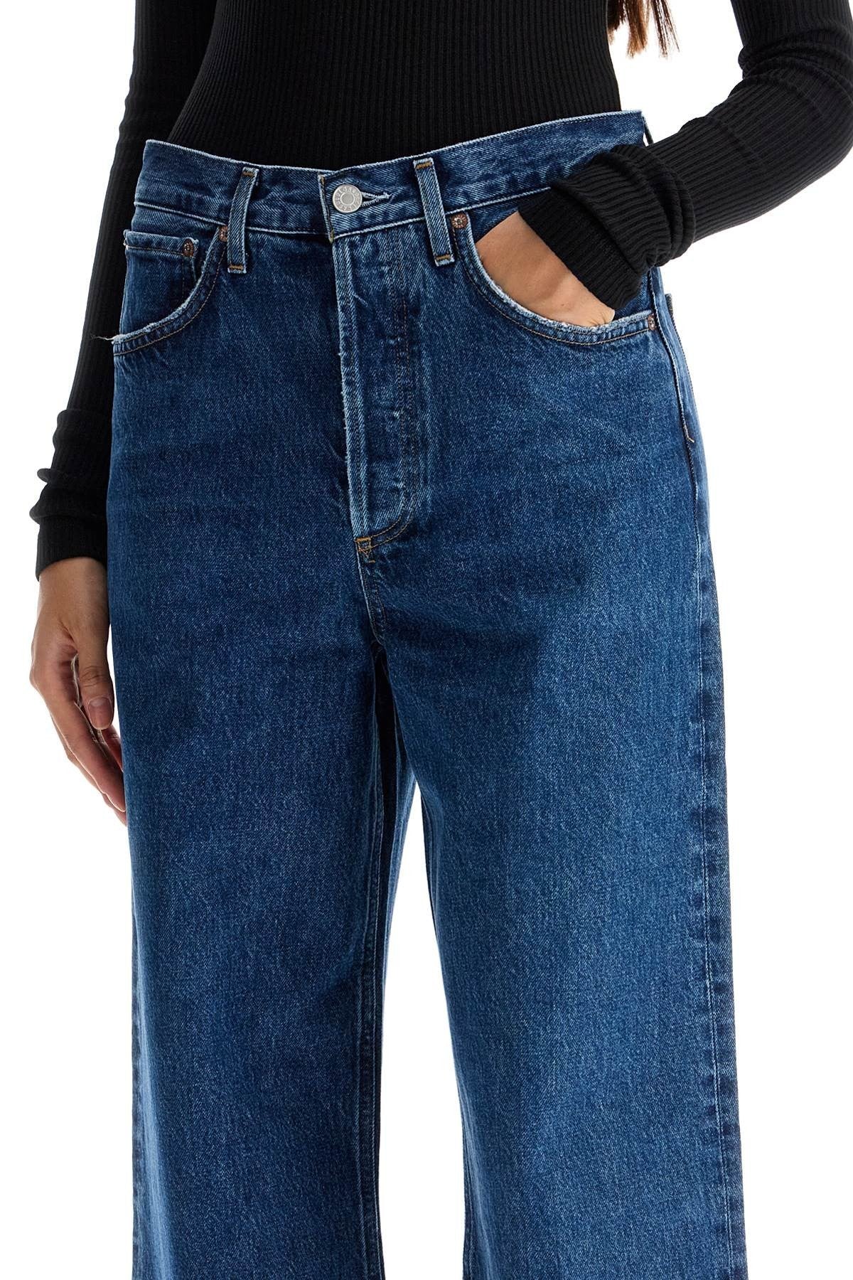 AGOLDE dame wide leg jeans