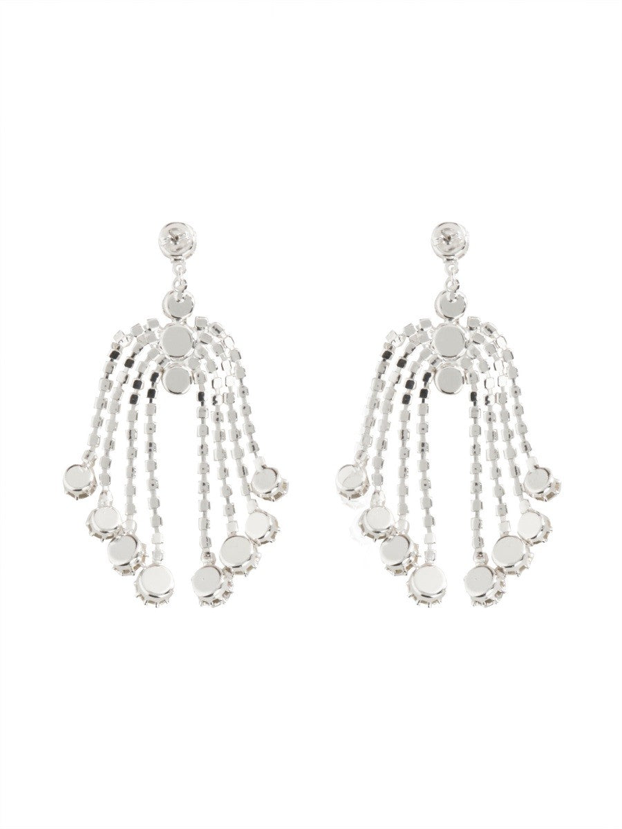 MAGDA BUTRYM DANGLE EARRINGS WITH CRYSTALS