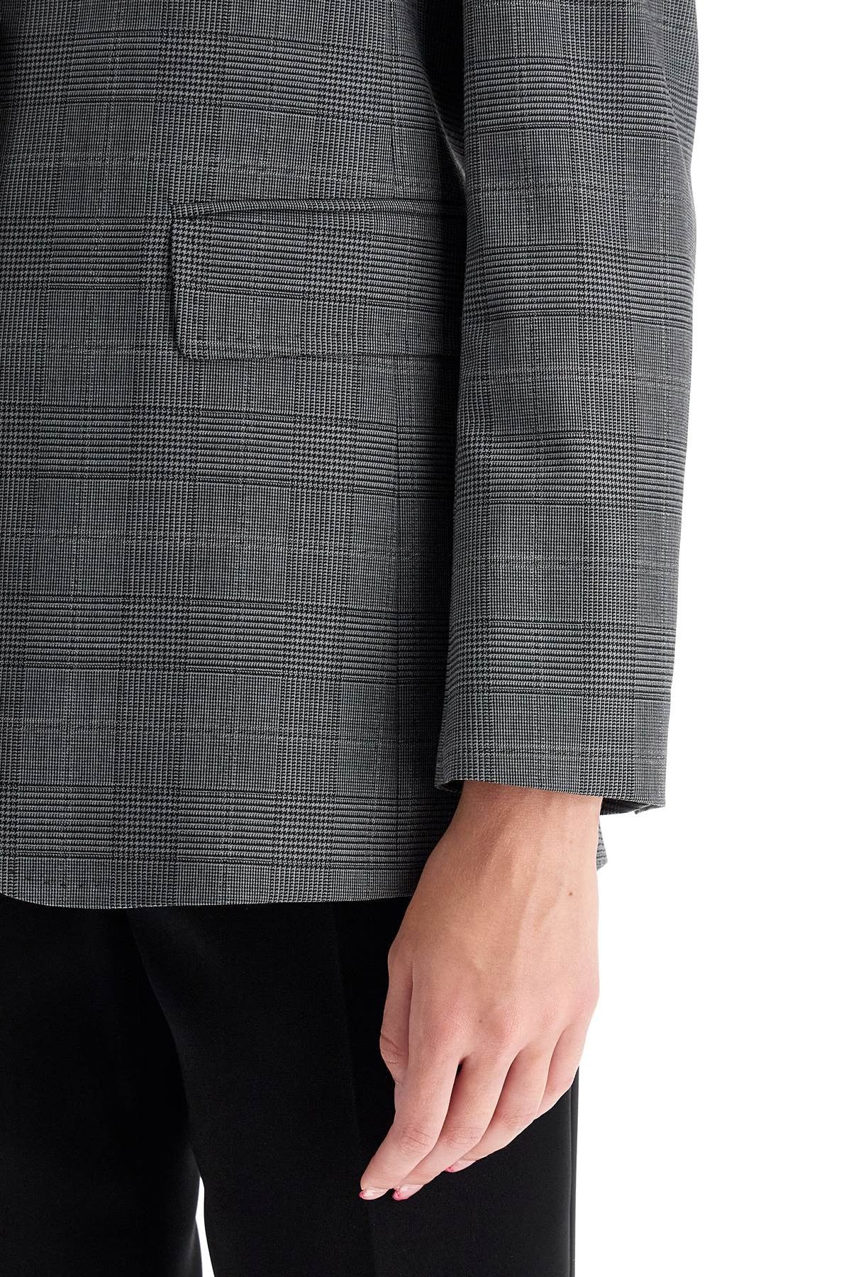 MAX MARA STUDIO 'david' prince of wales wool blazer