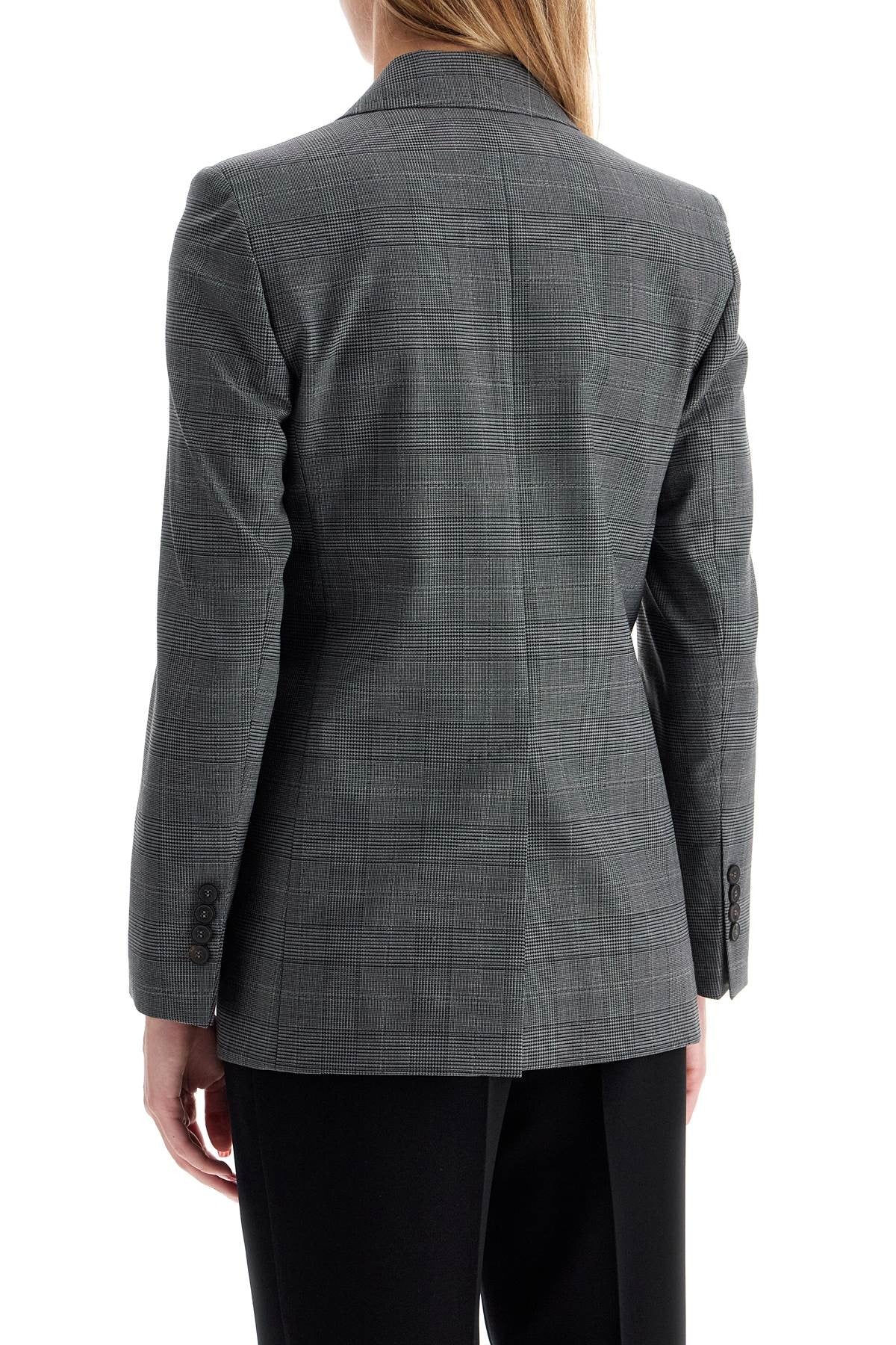 MAX MARA STUDIO 'david' prince of wales wool blazer