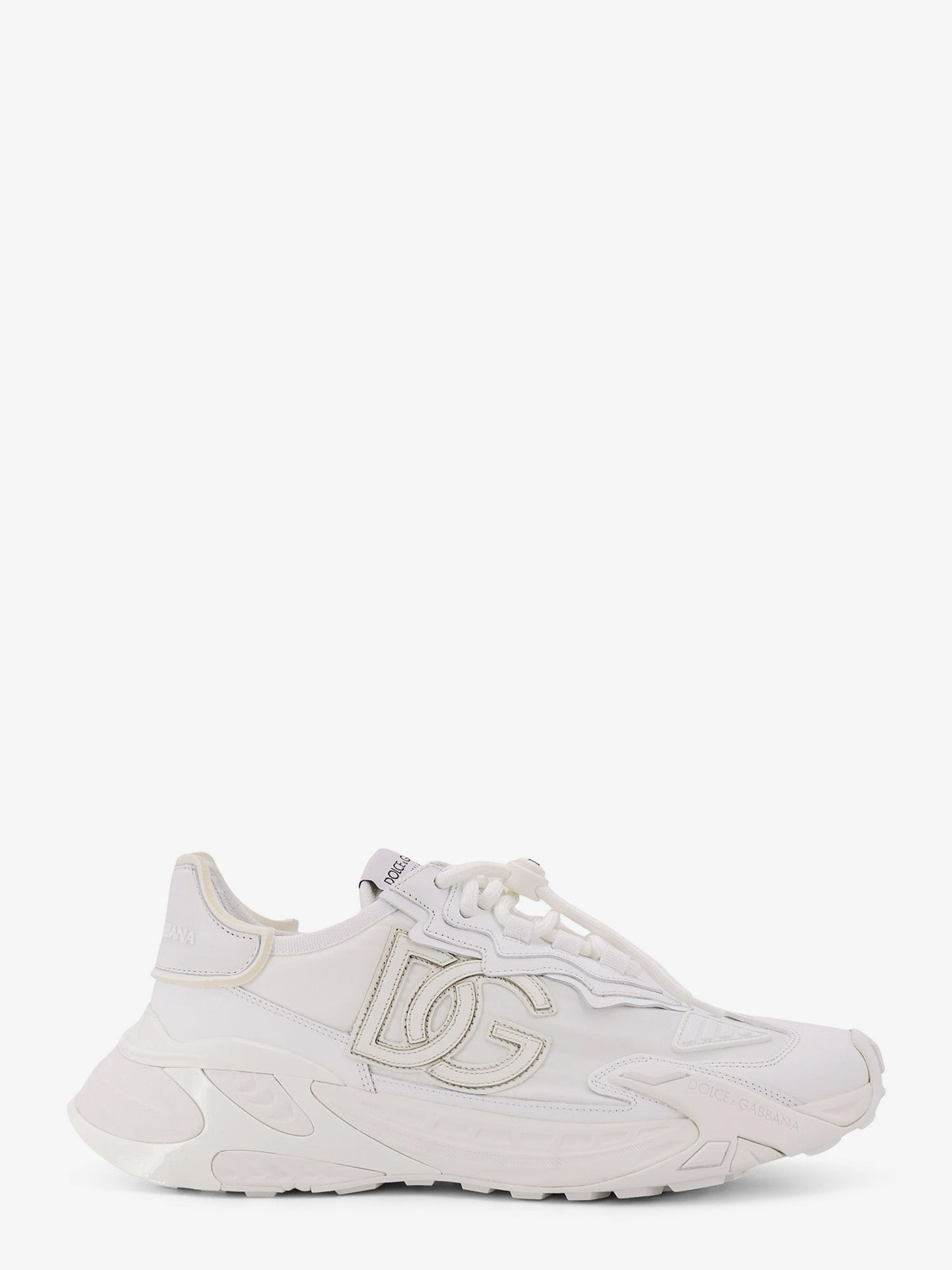 Dolce & Gabbana Day Faster low-top nylon and leather sneakers