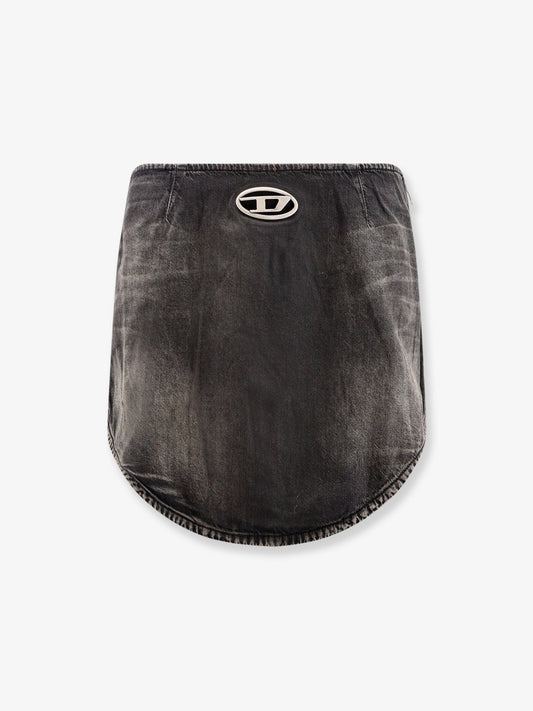 Diesel De-Vany cotton mini skirt