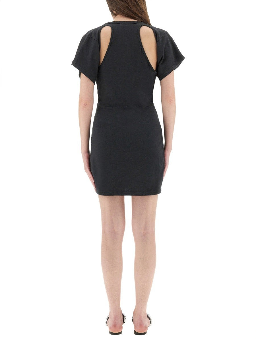 ALEXANDERWANG.T "DECONSTRUCTED" SHORT DRESS
