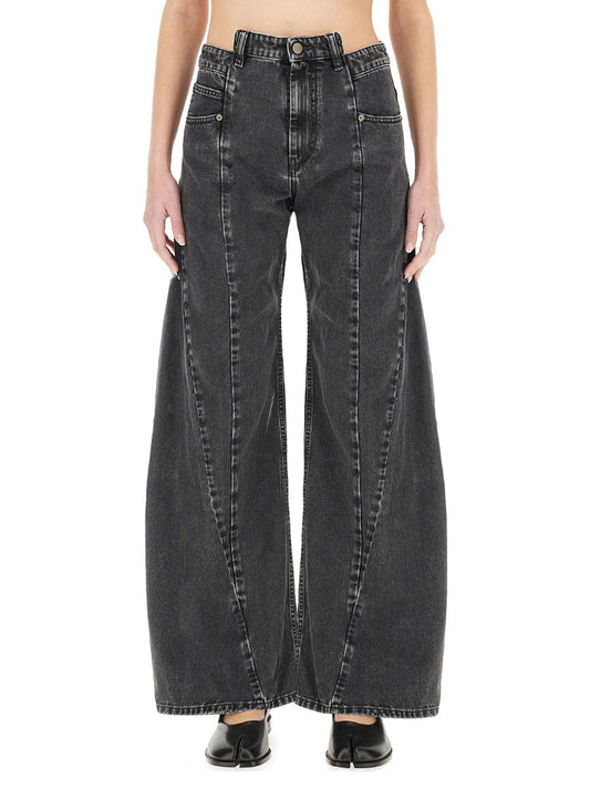 Maison Margiela "DÈCORTIQUÉ" PALAZZO JEANS