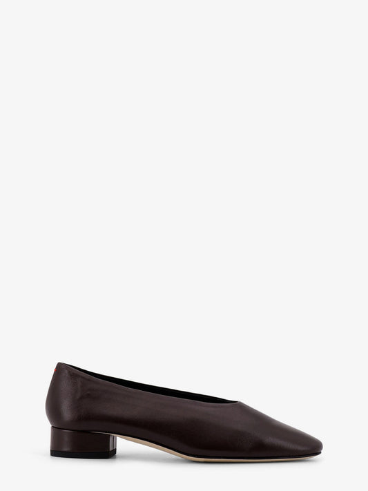 AEYDE Delia leather ballerinas