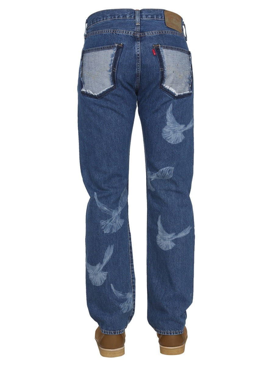 LEVI’S BY 3.PARADIS DENIM 501 JEANS