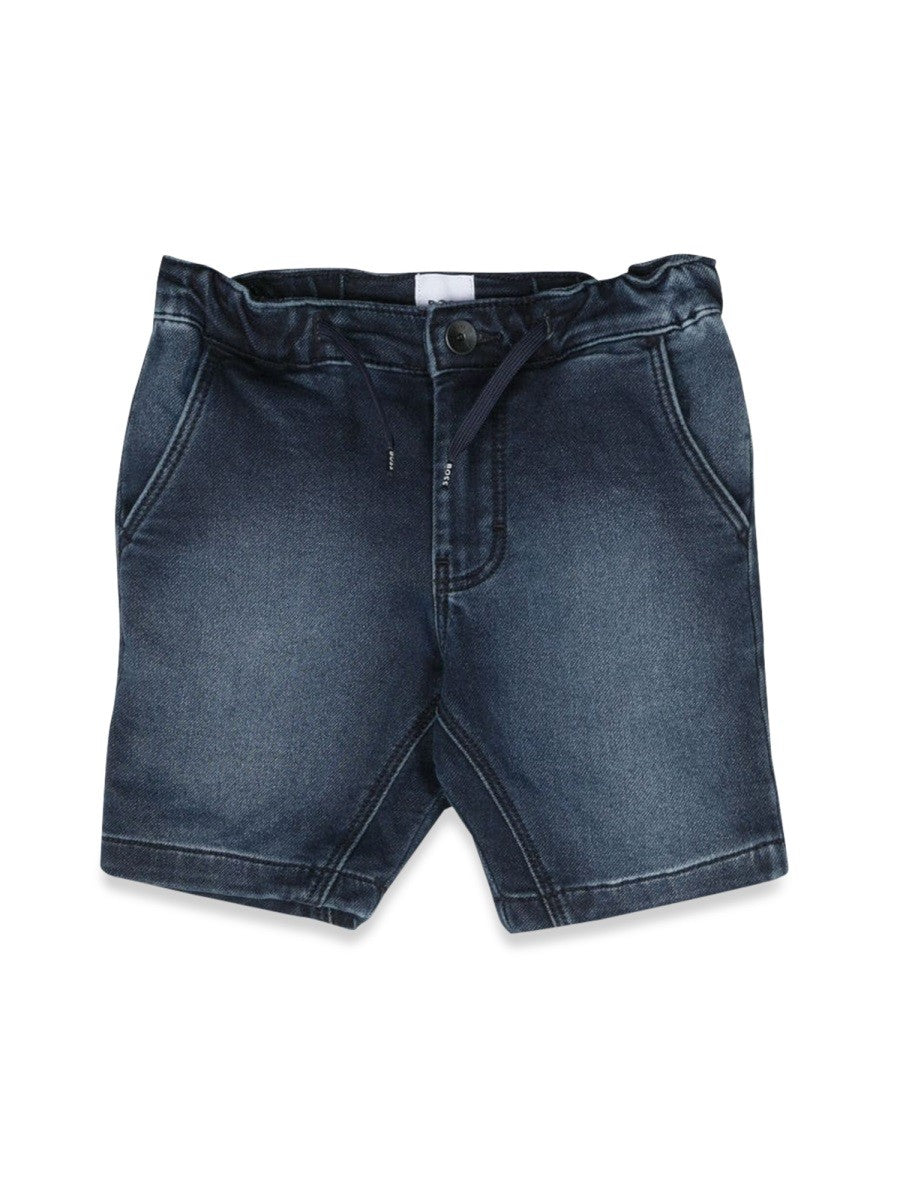 Boss denim bermuda shorts