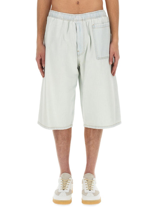 MM6 MAISON MARGIELA DENIM BERMUDA SHORTS
