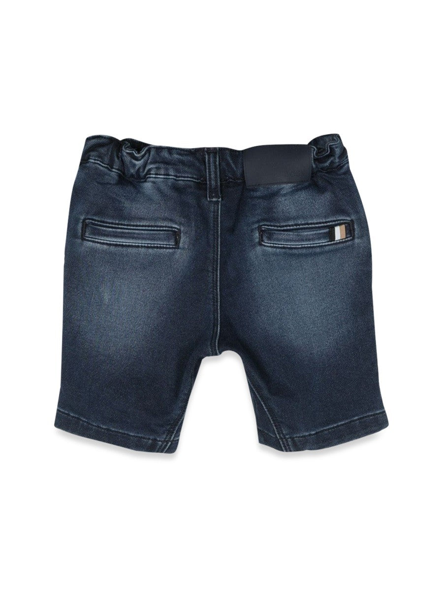 Boss denim bermuda shorts