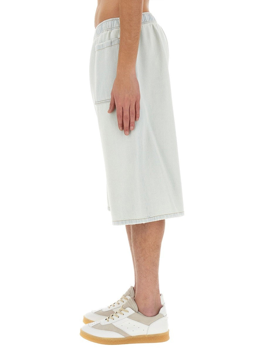 MM6 MAISON MARGIELA DENIM BERMUDA SHORTS
