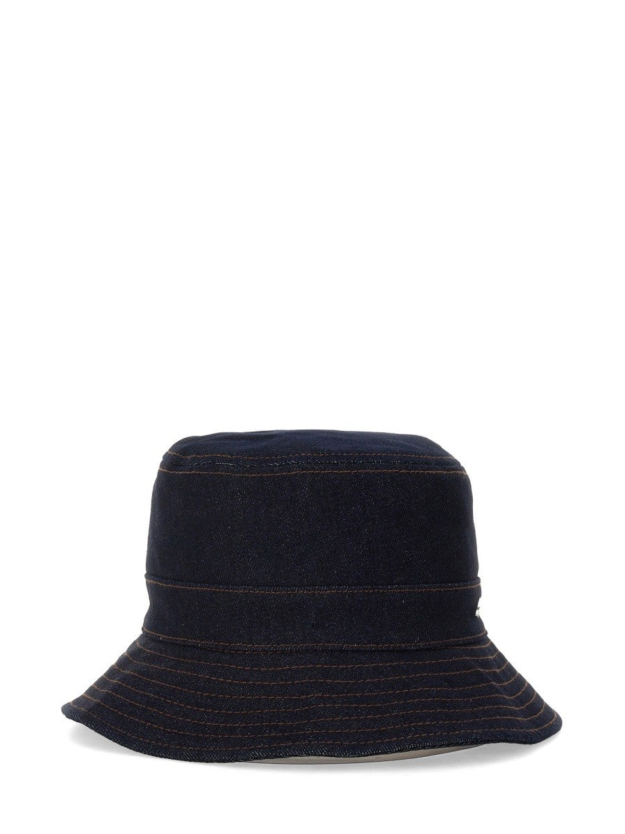 GANNI DENIM BUCKET HAT