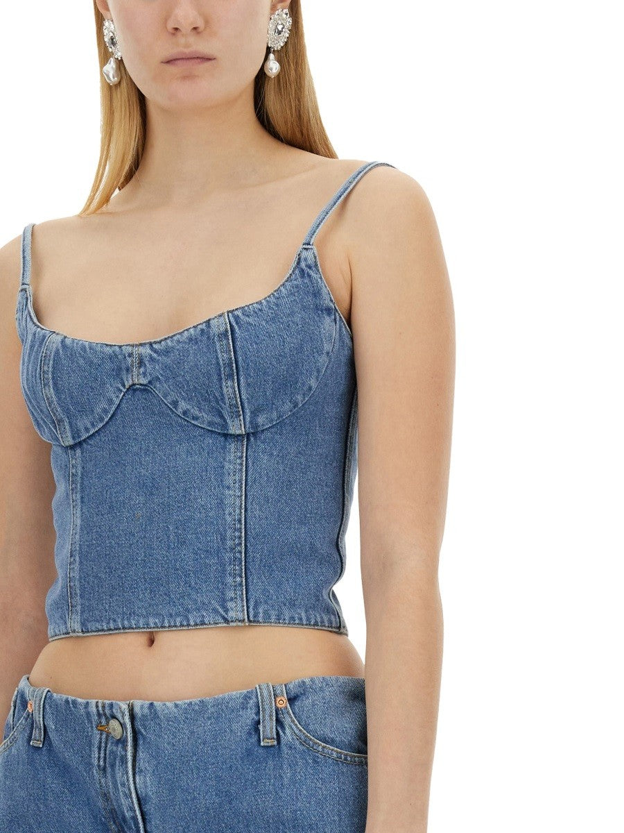 MAGDA BUTRYM DENIM CORSET