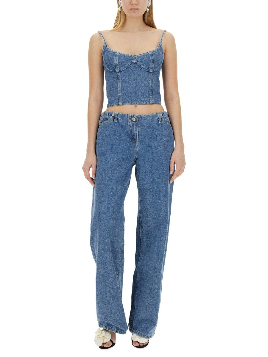 MAGDA BUTRYM DENIM CORSET