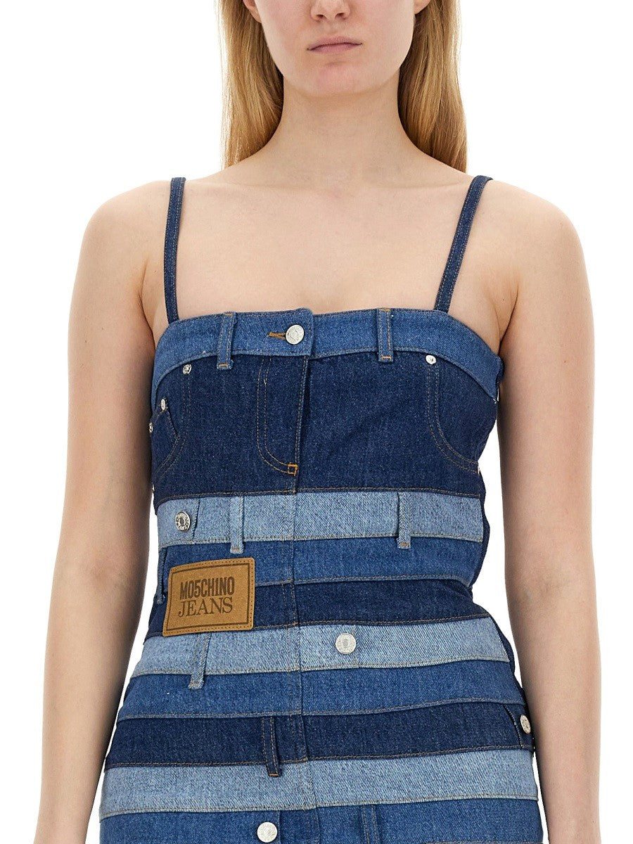 MOSCHINO JEANS DENIM DRESS