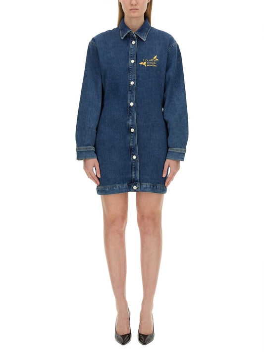 MOSCHINO JEANS DENIM DRESS