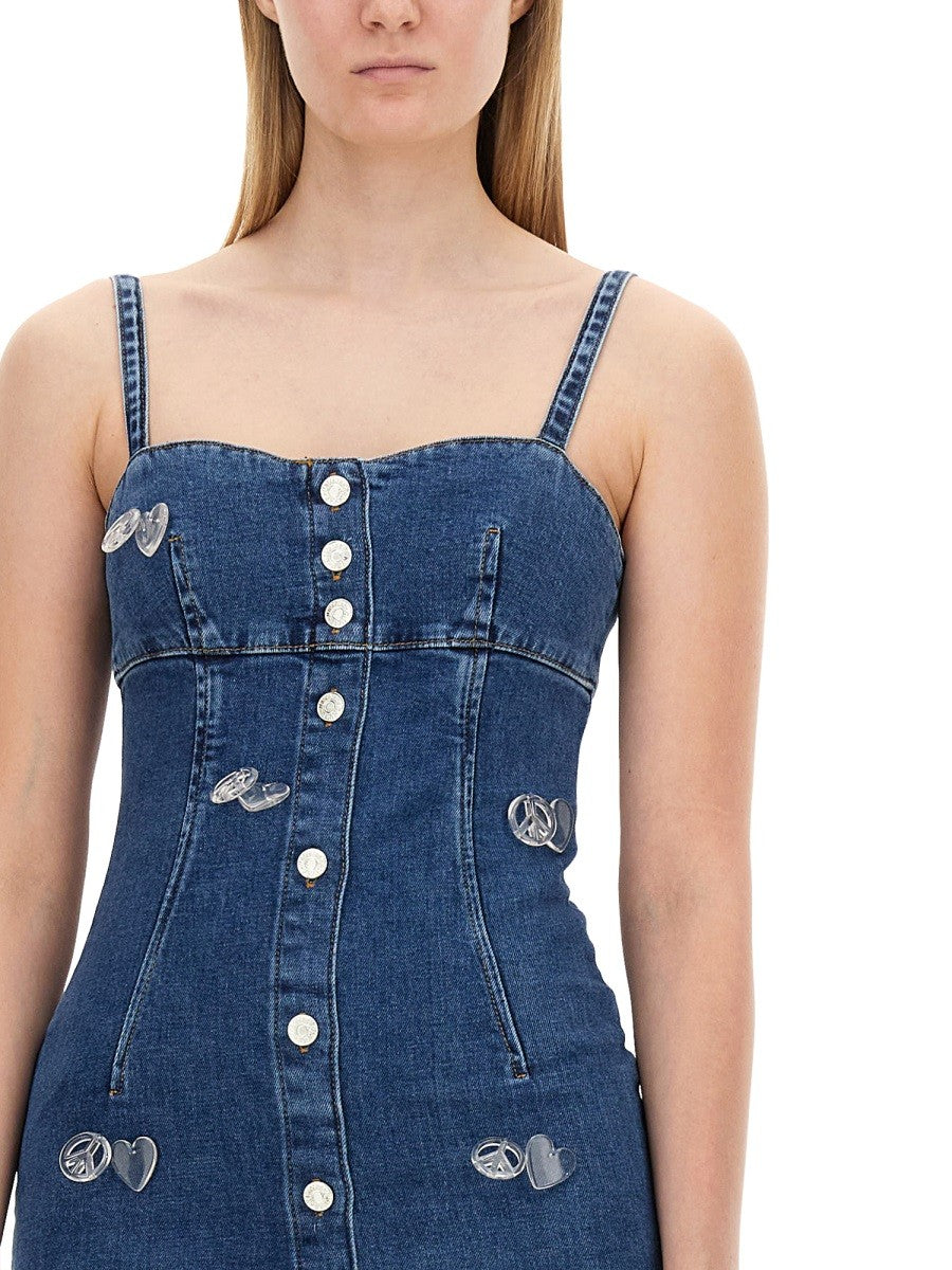 MOSCHINO JEANS DENIM DRESS