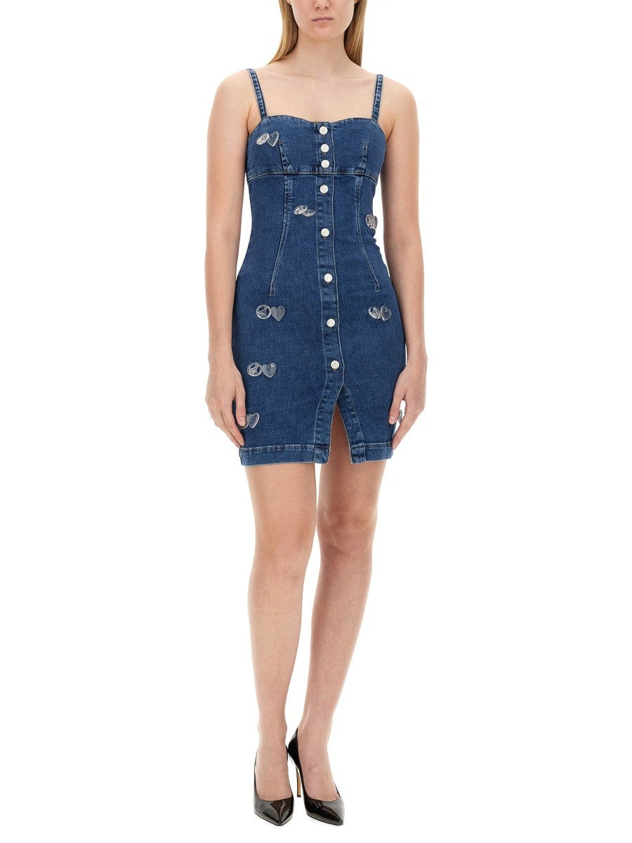 MOSCHINO JEANS DENIM DRESS