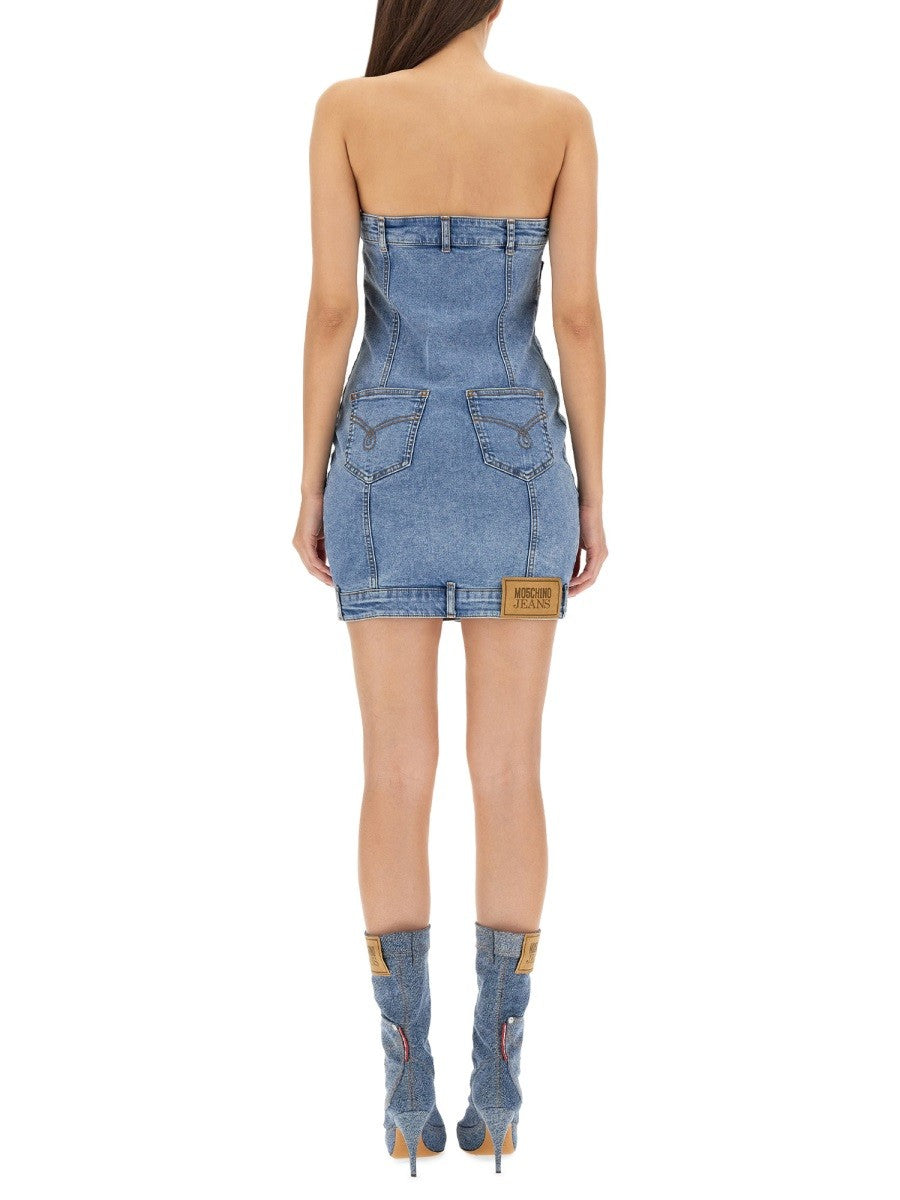 MOSCHINO JEANS DENIM DRESS