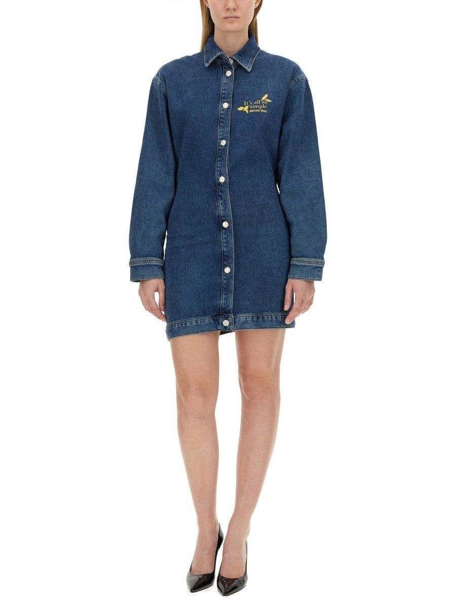 MOSCHINO JEANS DENIM DRESS