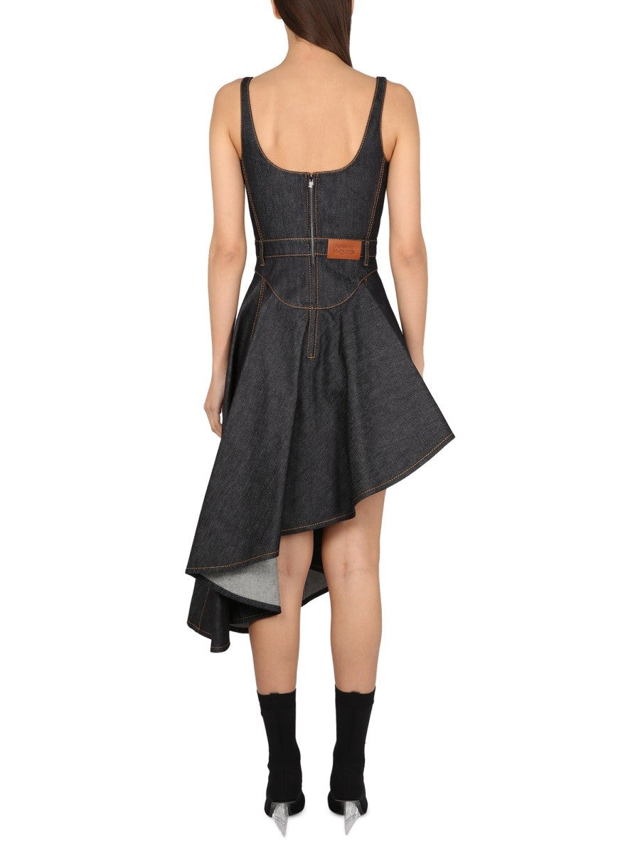 Alexander Mcqueen DENIM DRESS