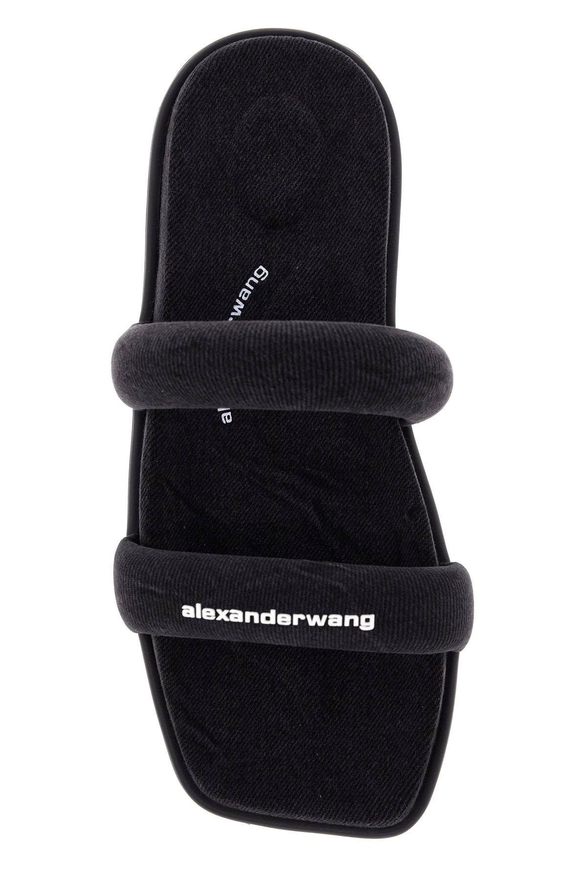 Alexander Wang "denim jay slides